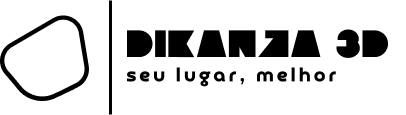 Logotipo da Dikanza 3D